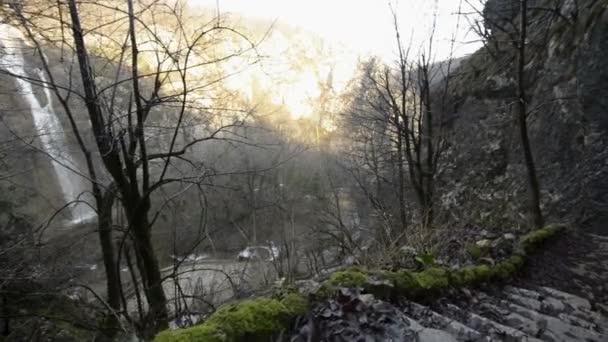 Nationalparken Plitvicesjöarna — Stockvideo