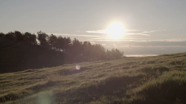 Posouvání horské scenérie přírody — Stock video