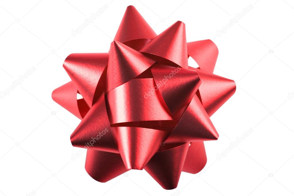 Red christmas bow deals