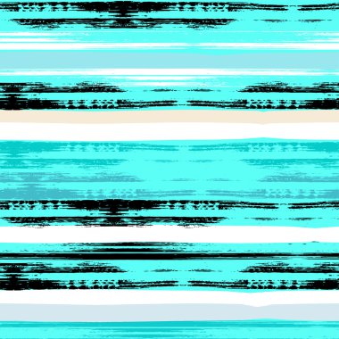 Sevimli vektör dikişsiz desen . Fırça darbeleri. Sonsuz doku kumaş veya kağıt üzerine yazdırmak için kullanılabilir