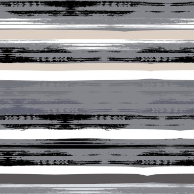 Sevimli vektör geometrik seamless modeli. Fırça darbeleri. El doku çekilmiş. Soyut formları. Sonsuz doku kumaş ya da kağıt üzerine baskı için kullanılabilir