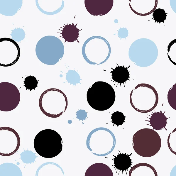 Sevimli vektör geometrik seamless modeli. Fırça darbeleri. Lekeli ve lekeleri. El doku çekilmiş. Soyut formları. Sonsuz doku kumaş ya da kağıt üzerine baskı için kullanılabilir