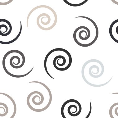 Sevimli vektör geometrik seamless modeli. Fırça darbeleri, girdap. El doku çekilmiş. Soyut formları. Sonsuz doku kumaş ya da kağıt üzerine baskı için kullanılabilir