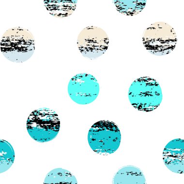 Sevimli vektör geometrik seamless modeli. Lekeli ve çizgili. Fırça darbeleri. El doku çekilmiş. Soyut formları. Sonsuz doku kumaş ya da kağıt üzerine baskı için kullanılabilir