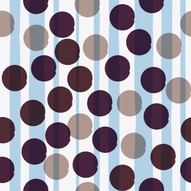 Sevimli vektör geometrik seamless modeli. Lekeli ve çizgili. Fırça darbeleri. El doku çekilmiş. Soyut formları. Sonsuz doku kumaş ya da kağıt üzerine baskı için kullanılabilir