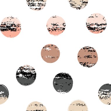 Sevimli vektör geometrik seamless modeli. Fırça darbeleri. Lekeli ve lekeleri. El doku çekilmiş. Soyut formları. Sonsuz doku kumaş ya da kağıt üzerine baskı için kullanılabilir
