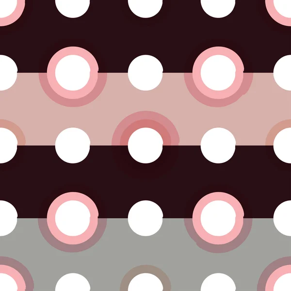 Seamless universal pattern. Polka dots, circles — Stock Vector