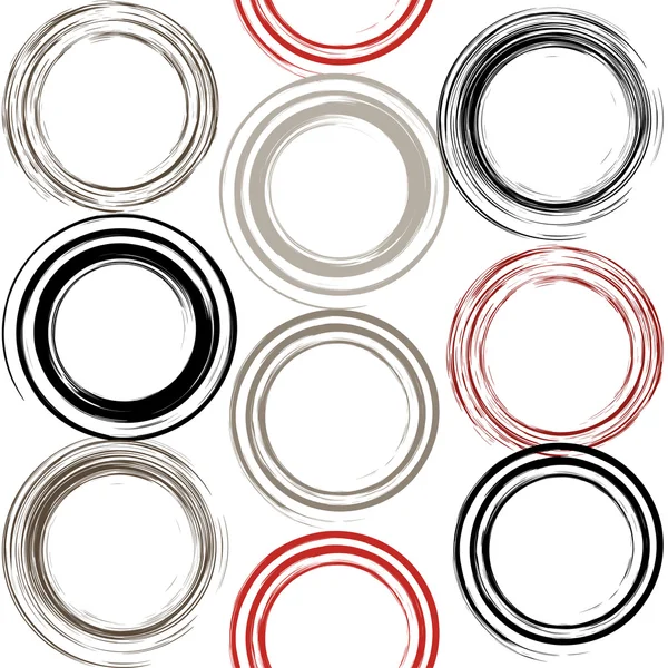 Sevimli vektör geometrik seamless modeli. Fırça darbeleri, girdap. El doku çekilmiş. Soyut formları. Sonsuz doku kumaş ya da kağıt üzerine baskı için kullanılabilir