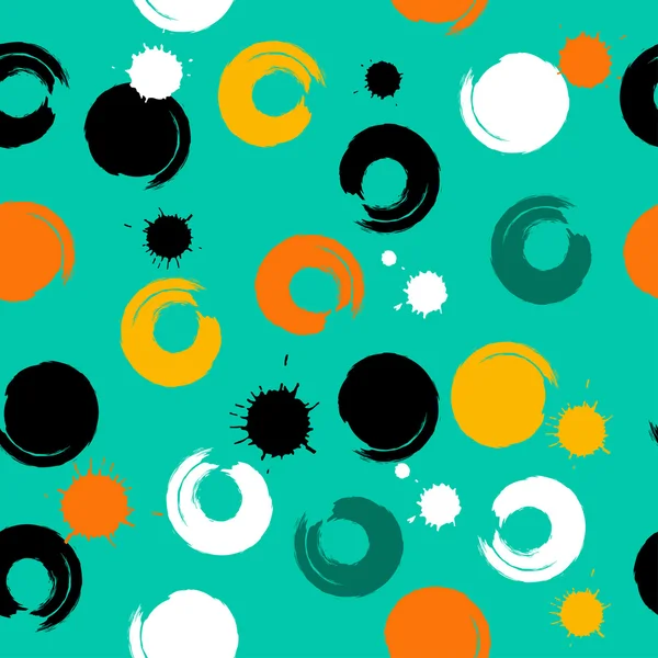 Sevimli vektör geometrik seamless modeli. Fırça darbeleri. Lekeli ve lekeleri. El doku çekilmiş. Soyut formları. Sonsuz doku kumaş ya da kağıt üzerine baskı için kullanılabilir