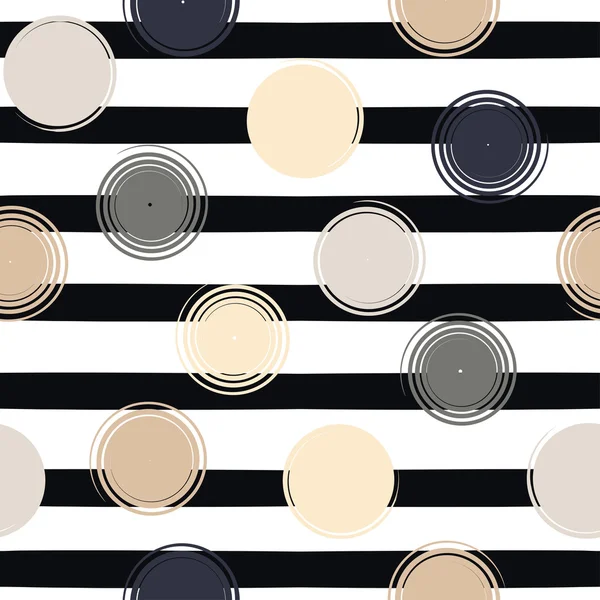 Sevimli vektör geometrik seamless modeli. Lekeli ve çizgili. Fırça darbeleri. El doku çekilmiş. Soyut formları. Sonsuz doku kumaş ya da kağıt üzerine baskı için kullanılabilir