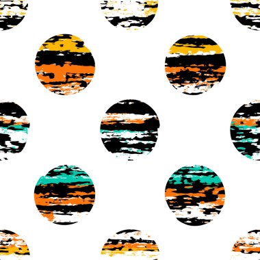 Kusursuz evrensel desen. Grunge doku. Puantiye