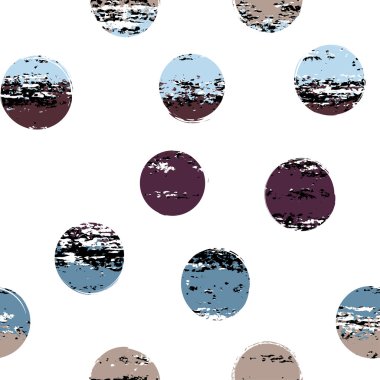 Sevimli vektör geometrik seamless modeli. Fırça darbeleri. Lekeli ve lekeleri. El doku çekilmiş. Soyut formları. Sonsuz doku kumaş ya da kağıt üzerine baskı için kullanılabilir