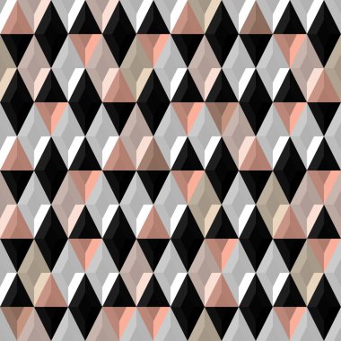 Arka plan. Elmas ile modern seamless modeli. Vektör çizim