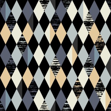 Arka plan. Elmas ile modern seamless modeli. Vektör çizim