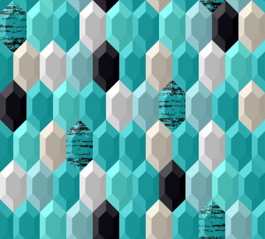 Arka plan. Altıgen ile modern seamless modeli. Vektör çizim