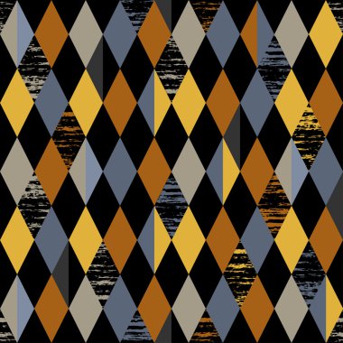 Arka plan. Elmas ile modern seamless modeli. Vektör çizim