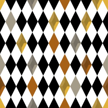 Arka plan. Elmas ile modern seamless modeli. Vektör çizim