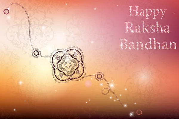 Mutlu Raksha Bandhan kutlama. — Stok Vektör