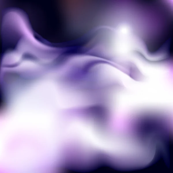 Абстрактный фон. Дым, дым на фоне размытых огней фиолетовый и сиреневый — стоковое фото