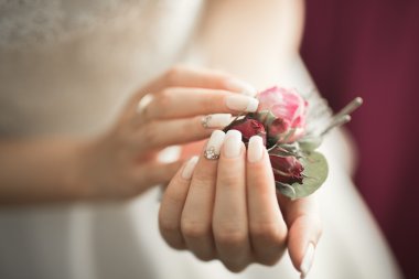 Lüks gelin düğün günü sabahında