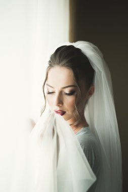 Lüks gelin düğün günü sabahında