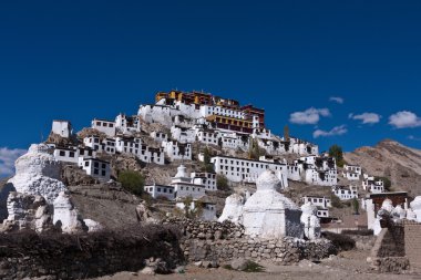  Thiksey monastery, Ladakh, India. clipart