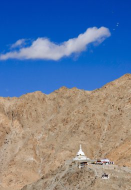 Dünya Barış Pagoda, Leh şehir, Ladakh, Hindistan