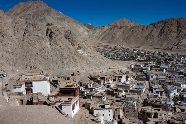 Vista de la ciudad de Leh, Ladakh, India —  Fotos de Stock