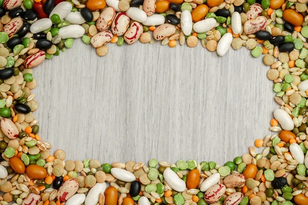 Legumbres y cereales mezclados —  Fotos de Stock