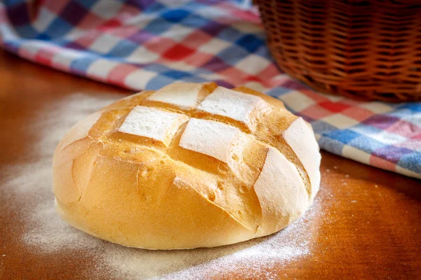 Круглый хлеб — стоковое фото