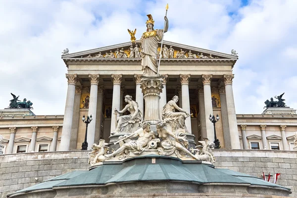Parlamento austríaco Edifício — Fotografia de Stock
