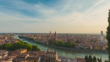 Castel San Pietro - 4 k Timelapse üzerinden Verona