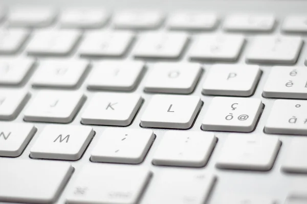 Bilgisayar klavye yakın iş veya ağ kavramı