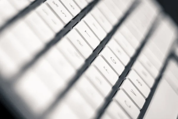 Bilgisayar klavye yakın iş veya ağ kavramı