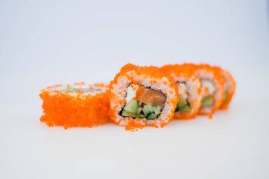 Somon ve havyarlı pilav.