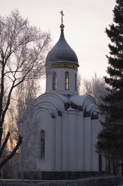 St. George muzaffer, Alexander Nevsky ve Dmitry Donskoy Şapeli. Omsk