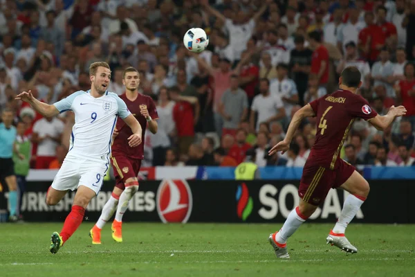 İngiltere Vs Rusya arasında Euro 2016 - Fransa 4 - maç — Stok fotoğraf
