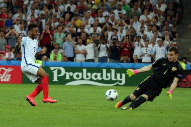 İngiltere Vs Rusya arasında Euro 2016 - Fransa 4 - maç