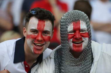 İngiltere Vs Rusya arasında Euro 2016 - Fransa 4 - maç