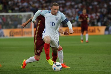 İngiltere Vs Rusya arasında Euro 2016 - Fransa 4 - maç