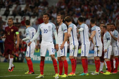İngiltere Vs Rusya arasında Euro 2016 - Fransa 4 - maç