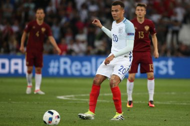 İngiltere Vs Rusya arasında Euro 2016 - Fransa 4 - maç