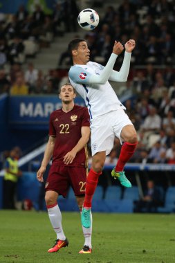 İngiltere Vs Rusya arasında Euro 2016 - Fransa 4 - maç
