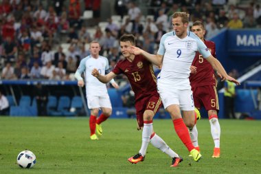 İngiltere Vs Rusya arasında Euro 2016 - Fransa 4 - maç