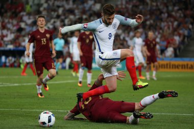 İngiltere Vs Rusya arasında Euro 2016 - Fransa 4 - maç