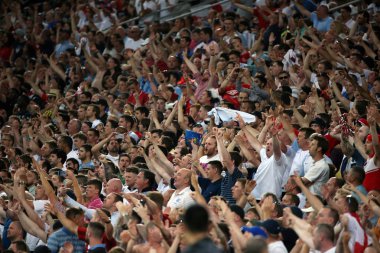 İngiltere Vs Rusya arasında Euro 2016 - Fransa 4 - maç