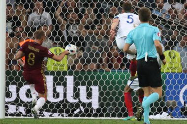 İngiltere Vs Rusya arasında Euro 2016 - Fransa 4 - maç