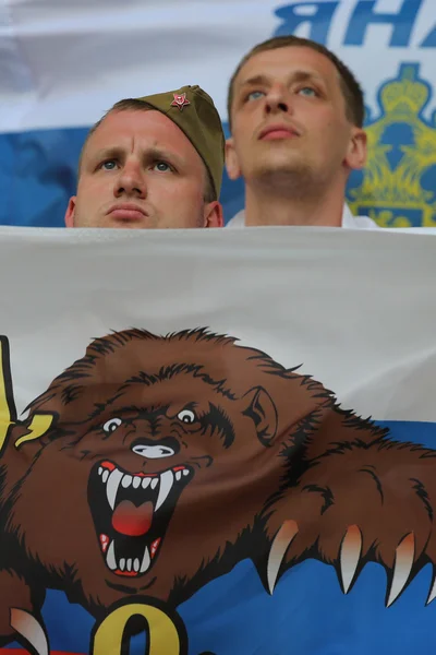 EURO 2016 - FRANCIA 4 - PARTIDO ENTRE INGLATERRA Y RUSIA — Foto de Stock