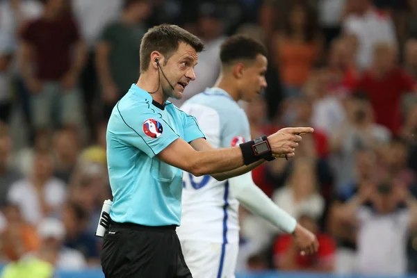 Euro 2016 - Frankrijk 4 - wedstrijd tussen Engeland Vs Rusland — Stockfoto