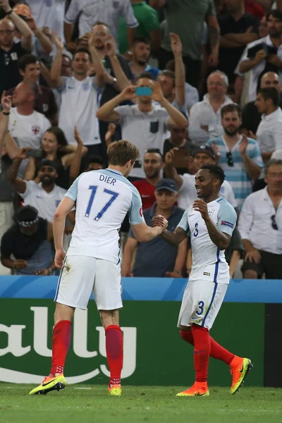 EURO 2016 - FRANCE 4 - MATCH BETWEEN ENGLAND VS RUSSIA — Stock Photo, Image